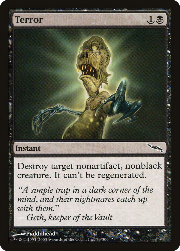 Terror (MRD-079) - Mirrodin Foil
