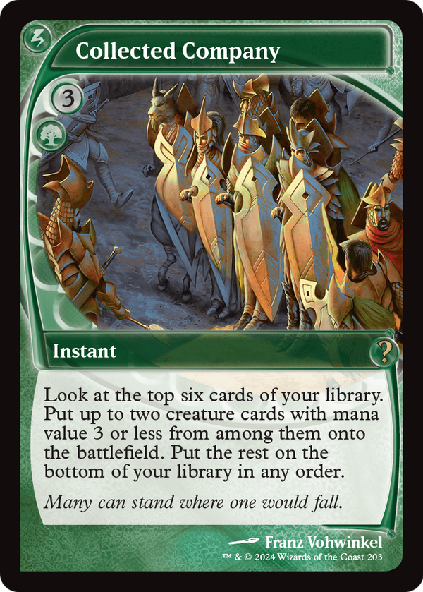 Collected Company (Future Sight) (MB2-203) - Mystery Booster 2 Foil