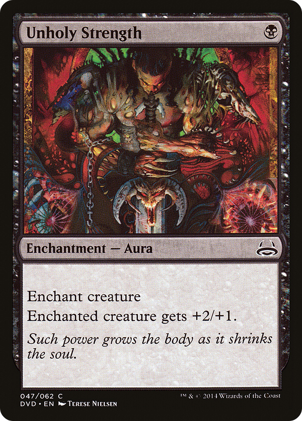 Unholy Strength (DD3-) - Duel Decks Anthology: Divine vs. Demonic