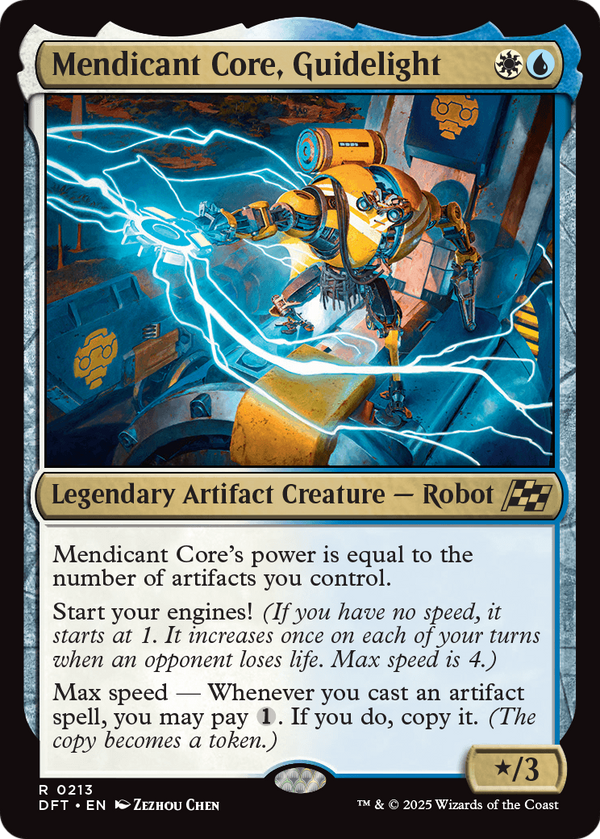 Mendicant Core, Guidelight (DFT-213) - Aetherdrift Foil