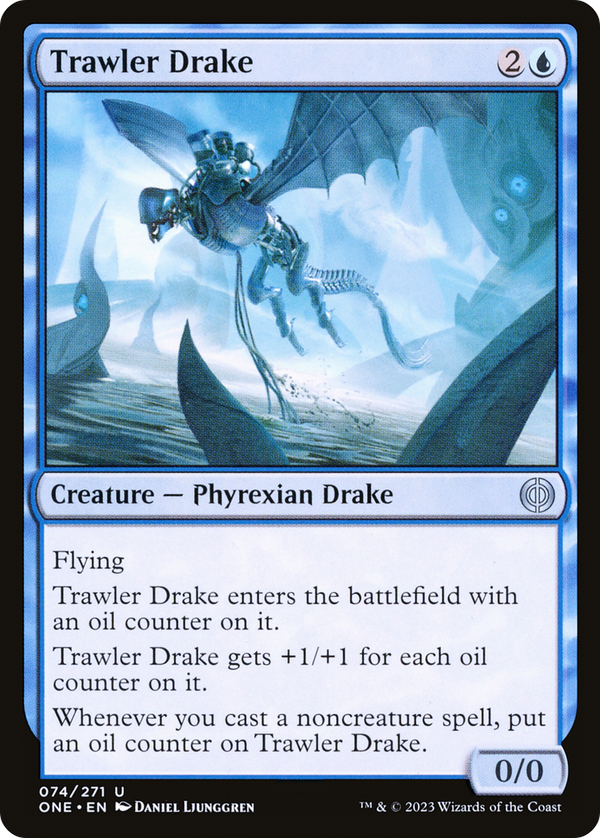 Trawler Drake (ONE-074) - Phyrexia: All Will Be One Foil