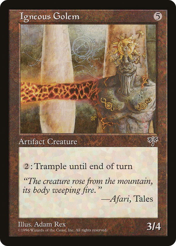 Igneous Golem (MIR-) - Mirage