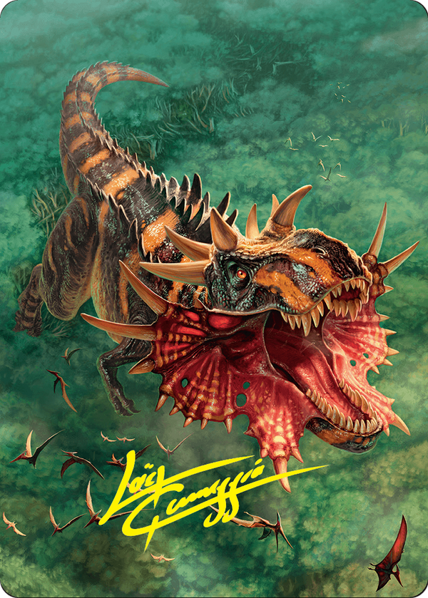 Gigantosaurus // Gigantosaurus (AFDN-053) - Foundations Art Series (Borderless) Foil
