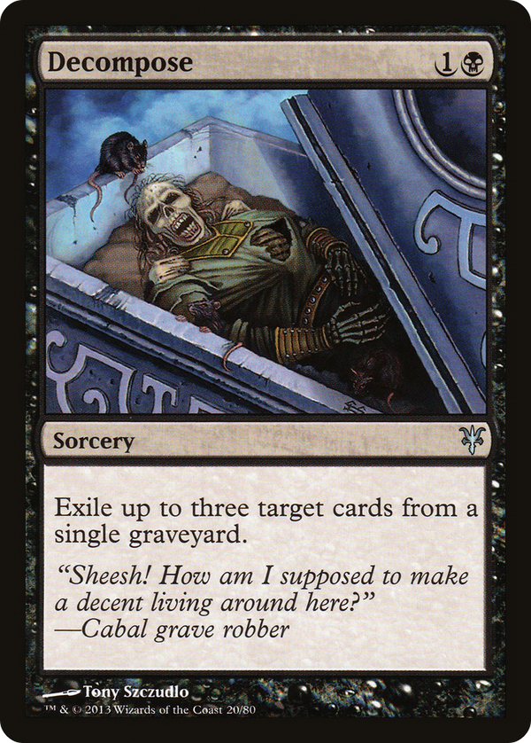 Decompose (DDK-020) - Duel Decks: Sorin vs. Tibalt