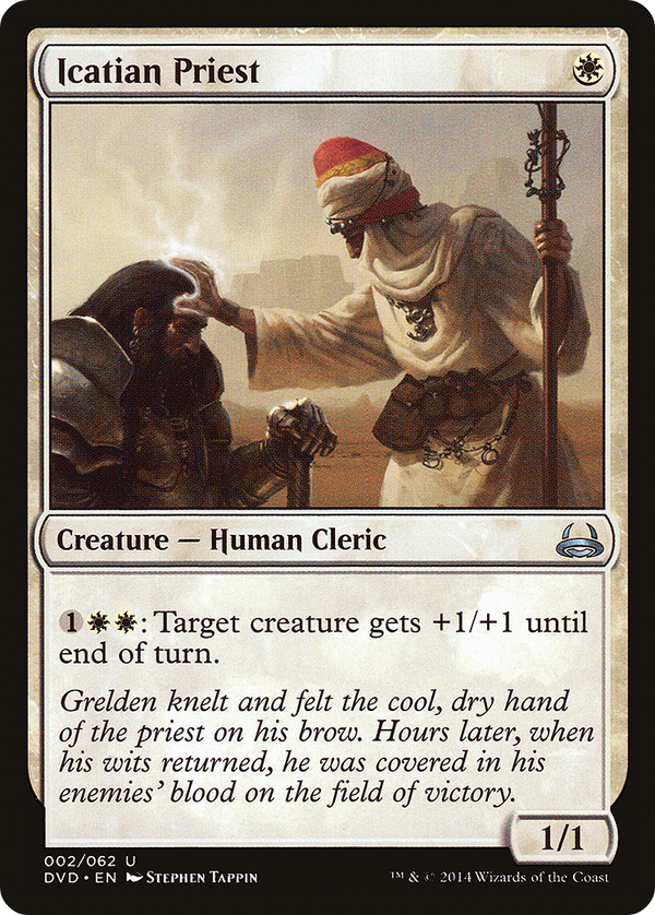Icatian Priest (DD3-) - Duel Decks Anthology: Divine vs. Demonic