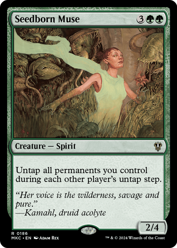 Seedborn Muse (MKC-186) - Murders at Karlov Manor Commander