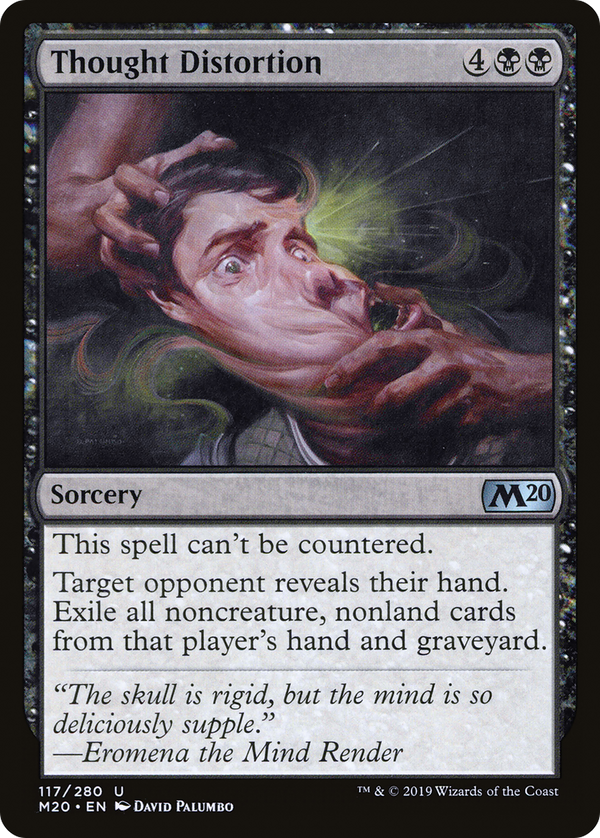 Thought Distortion (M20-117) - Core Set 2020 Foil