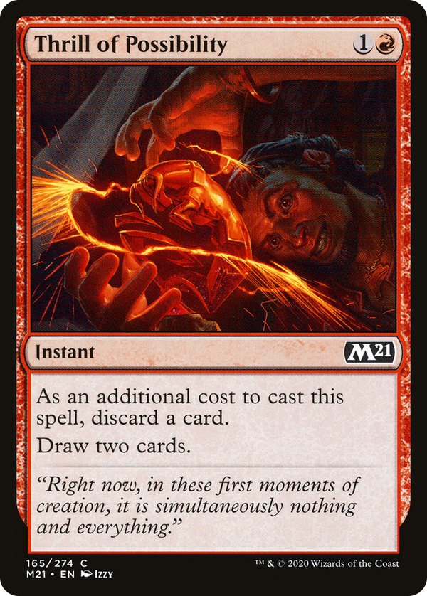Thrill of Possibility (M21-165) - Core Set 2021 Foil