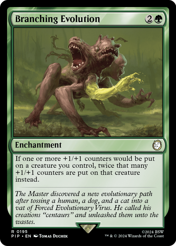 Branching Evolution (PIP-195) - Fallout Foil
