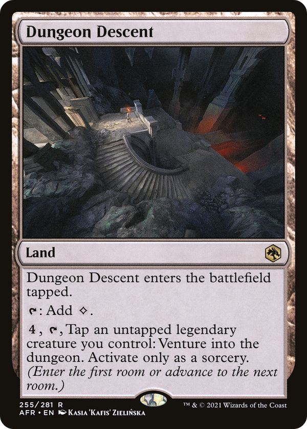 Dungeon Descent (AFR-255) - Adventures in the Forgotten Realms