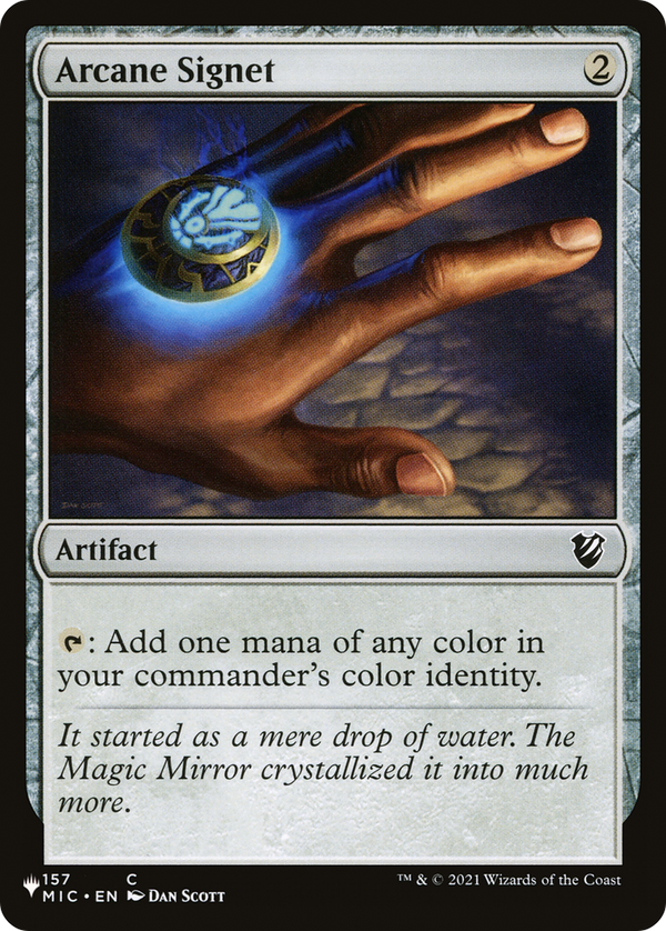 Arcane Signet (MIC) (LIST-MIC-157) - The List