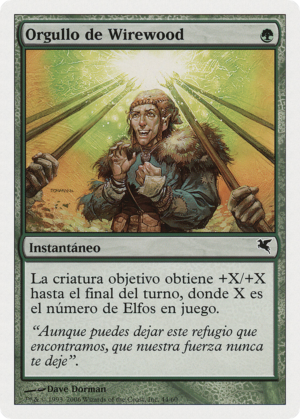 Wirewood Pride (Spanish) - "Orgullo de Wirewood" (B44) (PSAL-B44) - Salvat 2005