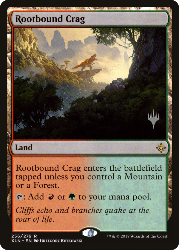 Rootbound Crag (PPM20-256) - Ixalan Promos