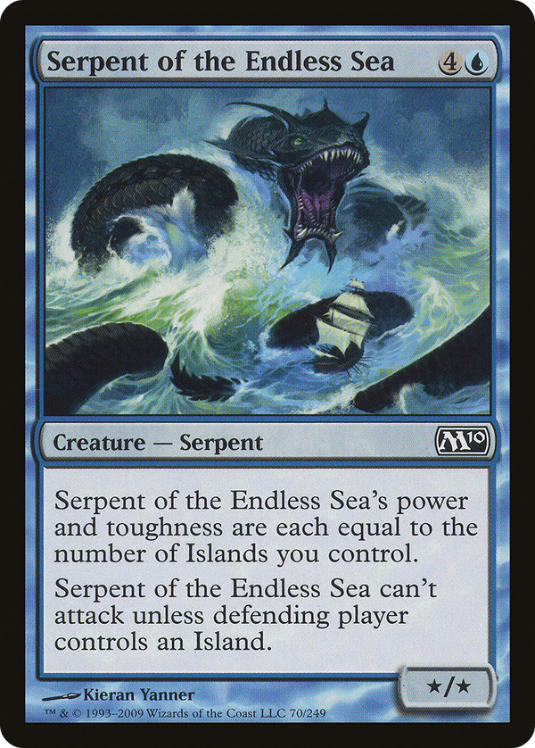 Serpent of the Endless Sea (M10-070) - Magic 2010