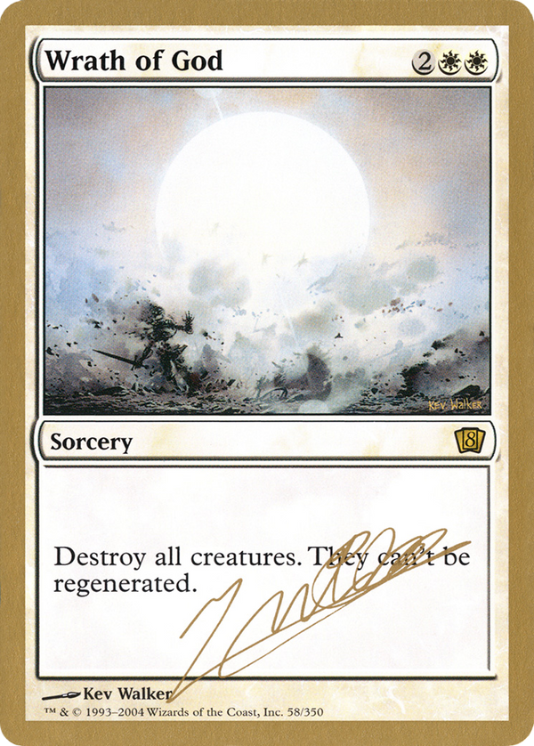 Wrath of God - 2004 Julien Nuijten (8ED) (WCD-JN58) - World Championship Decks 2004