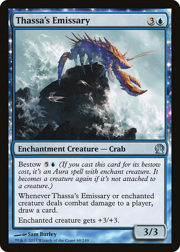 Thassa's Emissary (THS-068) - Theros: (enchantment)