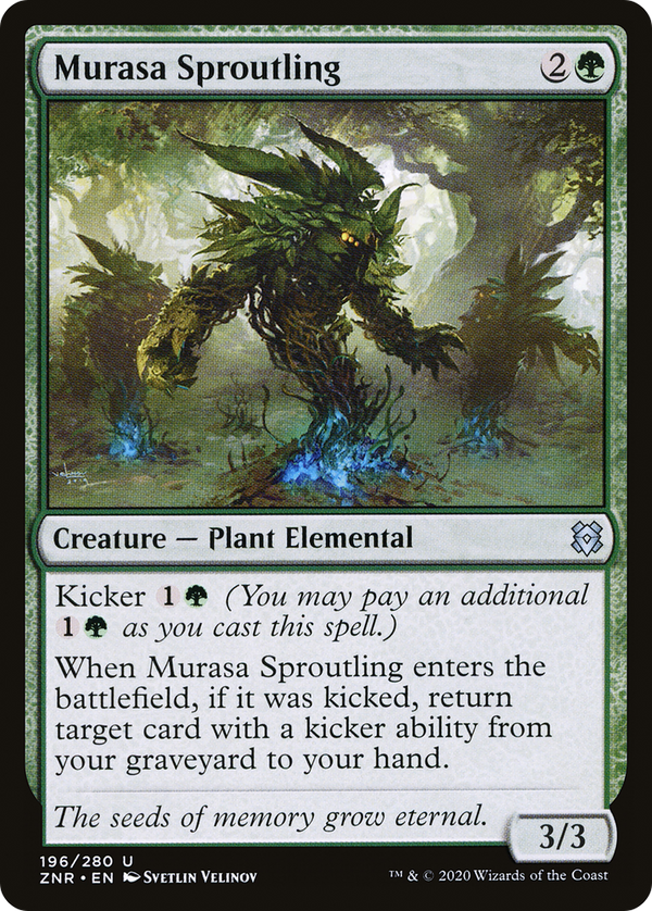 Murasa Sproutling (ZNR-196) - Zendikar Rising Foil