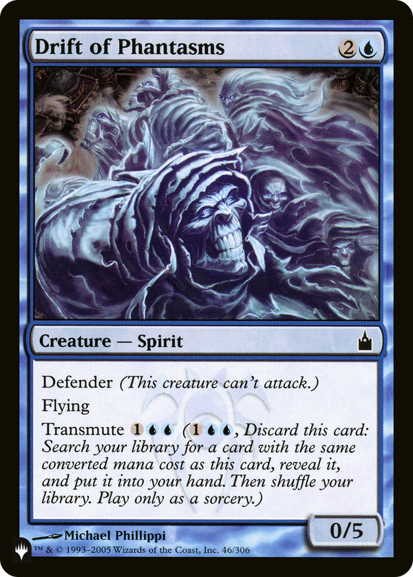 Drift of Phantasms (LIST-RAV-46) - The List