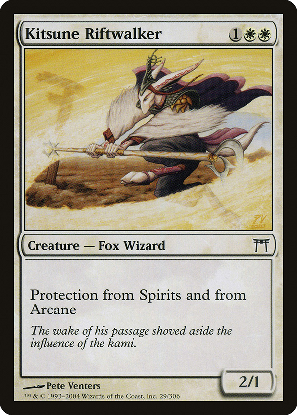 Kitsune Riftwalker (CHK-029) - Champions of Kamigawa