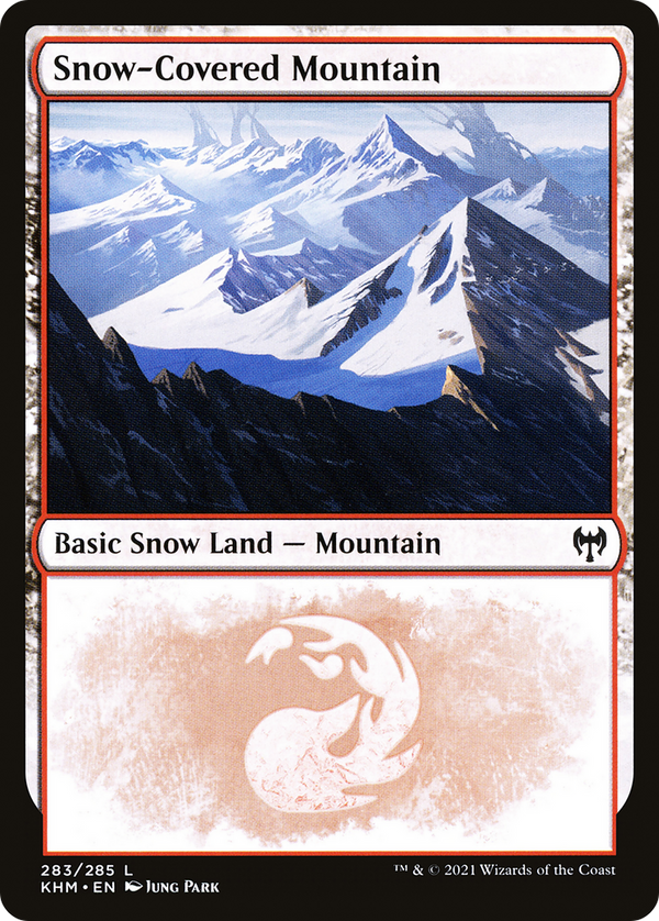 Snow-Covered Mountain (283) (KHM-283) - Kaldheim: (snow)