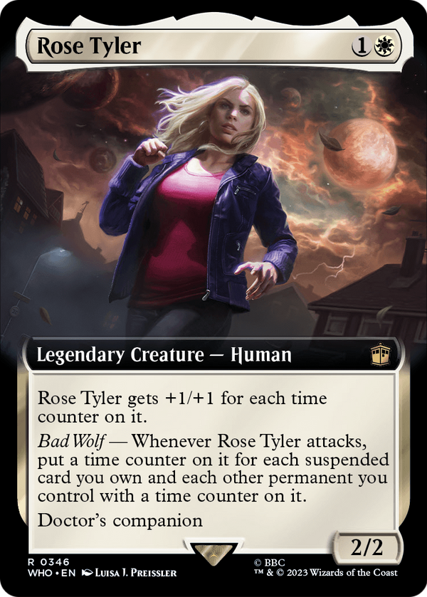 Rose Tyler (Extended Art) (WHO-346) - Doctor Who: (Extended Art)