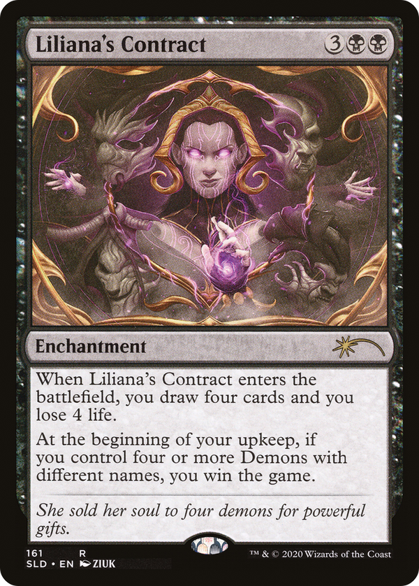 Liliana's Contract (SLD-161) - Secret Lair Drop Foil