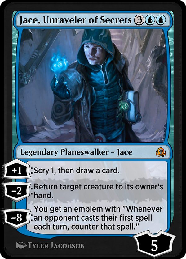 Jace, Unraveler of Secrets (SIR-077) - Shadows over Innistrad Remastered
