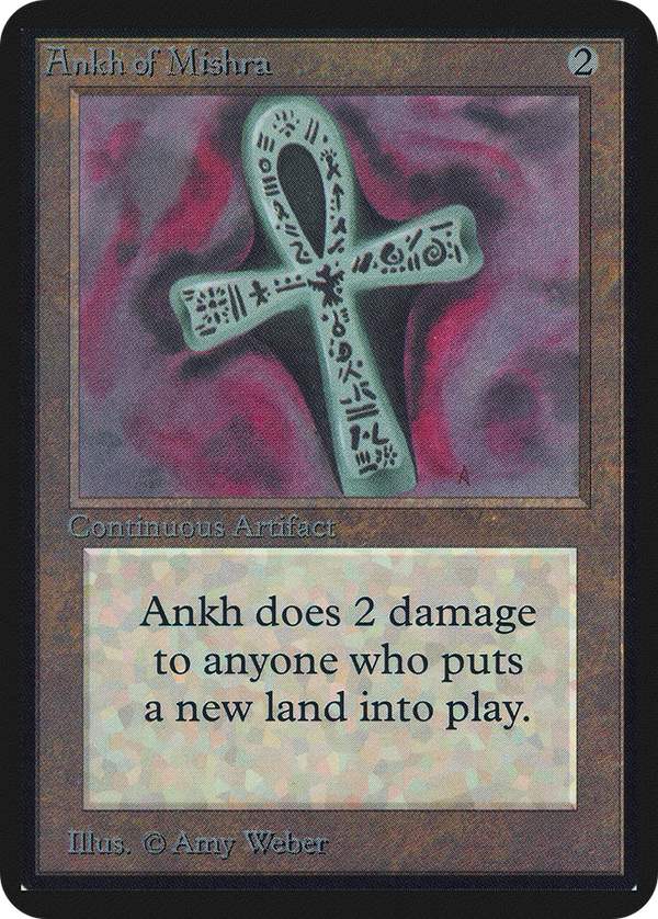 Ankh of Mishra (LEA-) - Limited Edition Alpha