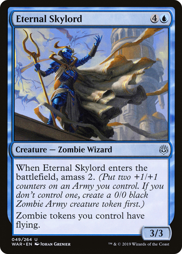 Eternal Skylord (WAR-049) - War of the Spark Foil