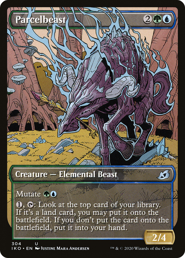 Parcelbeast (Showcase) (IKO-304) - Ikoria: Lair of Behemoths: (Showcase)