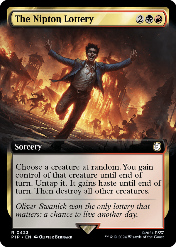 The Nipton Lottery (Extended Art) (PIP-423) - Fallout: (Extended Art)