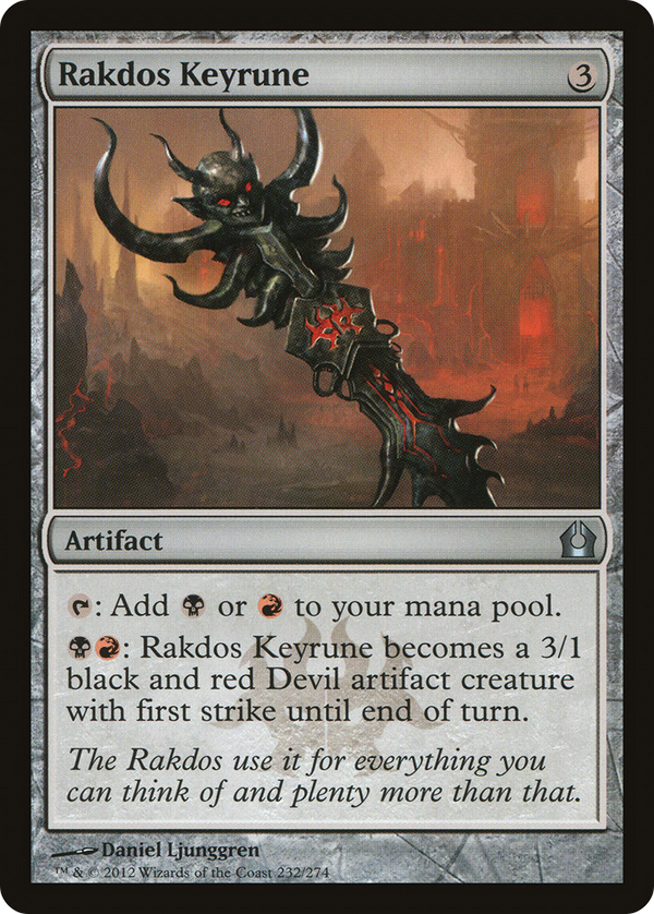 Rakdos Keyrune (RTR-232) - Return to Ravnica