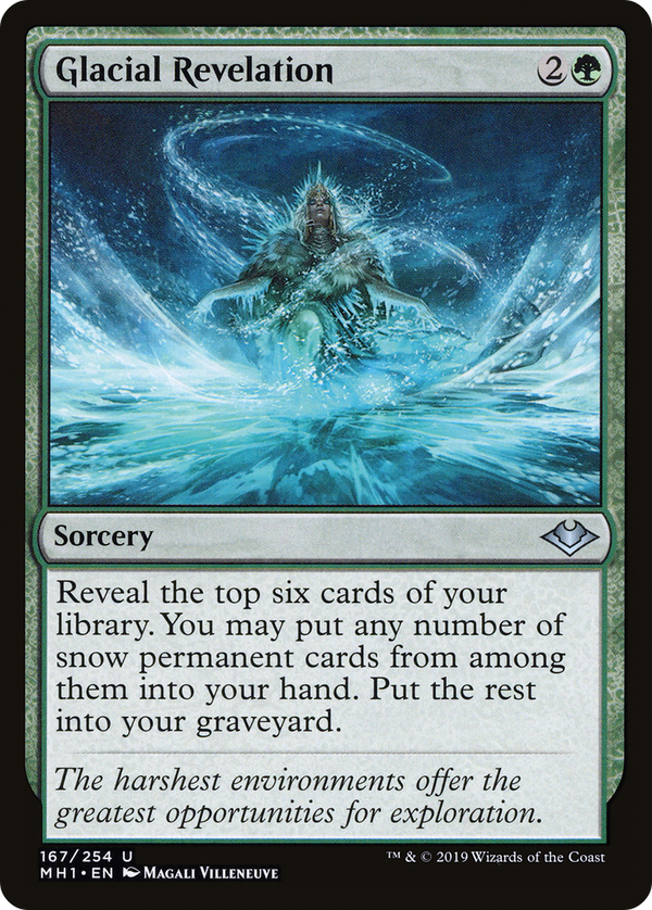 Glacial Revelation (MH1-167) - Modern Horizons Foil