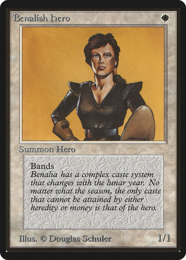 Benalish Hero (LEB-) - Limited Edition Beta