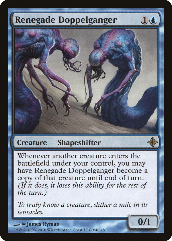 Renegade Doppelganger (ROE-084) - Rise of the Eldrazi Foil