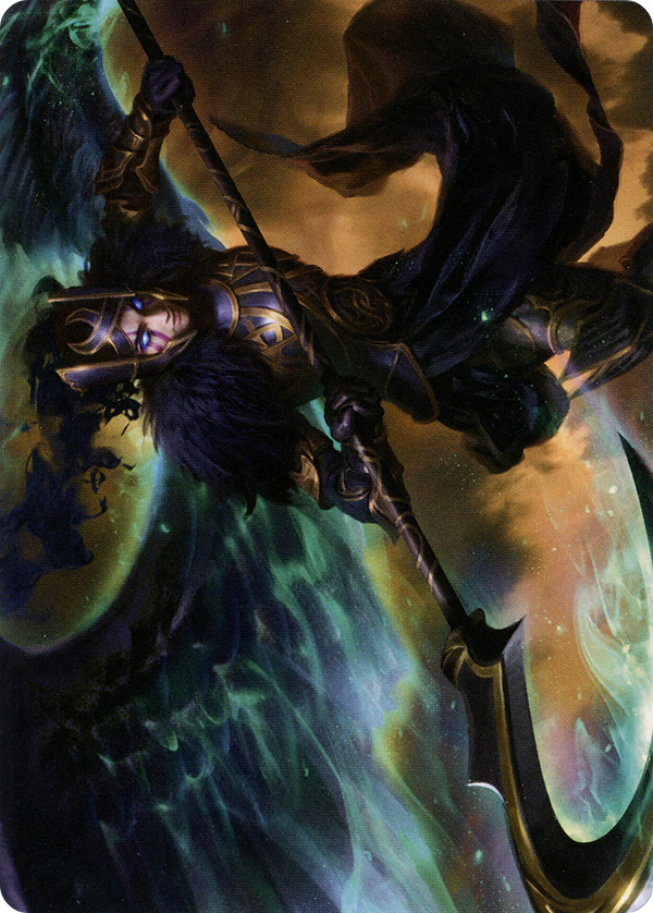 Vengeful Reaper // Vengeful Reaper (ASKHM-029) - Art Series: Kaldheim (Borderless) Foil