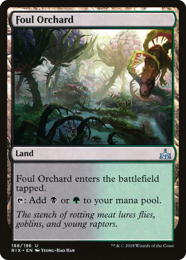 Foul Orchard (RIX-188) - Rivals of Ixalan