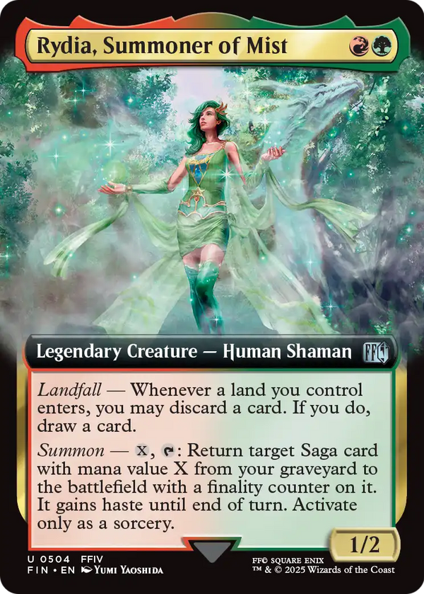 Rydia, Summoner of Mist (Extended Art) (FIN-504) - FINAL FANTASY: (Extended Art)