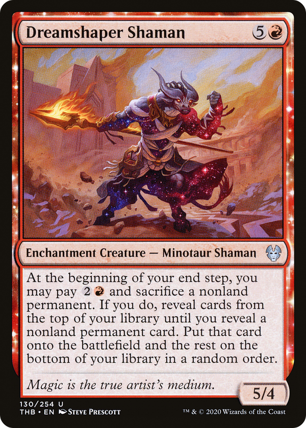 Dreamshaper Shaman (THB-130) - Theros Beyond Death: (enchantment) Foil