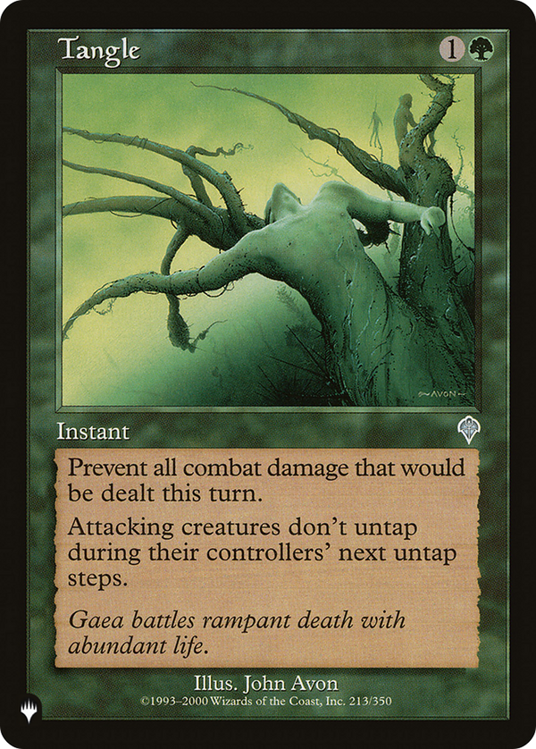 Tangle (LIST-INV-213) - The List