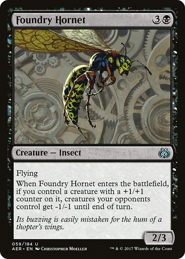 Foundry Hornet (AER-059) - Aether Revolt Foil