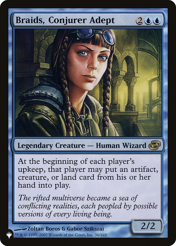 Braids, Conjurer Adept (LIST-PLC-36) - The List