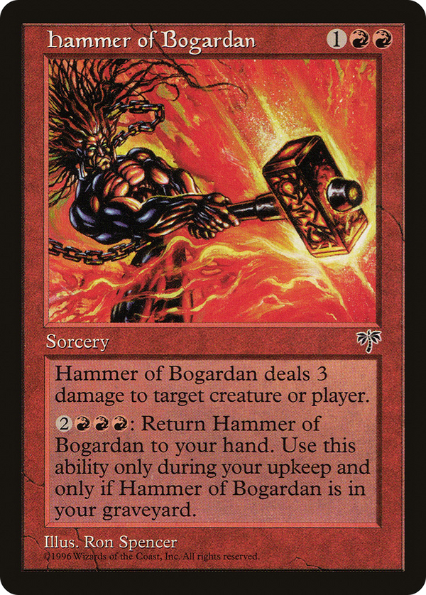 Hammer of Bogardan (MIR-) - Mirage