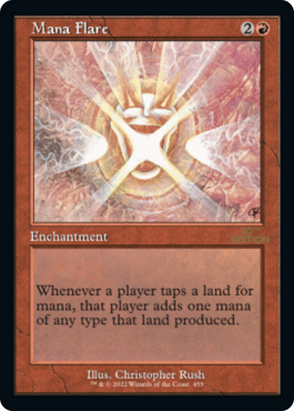 Mana Flare (Retro Frame) (30A-455) - 30th Anniversary Edition