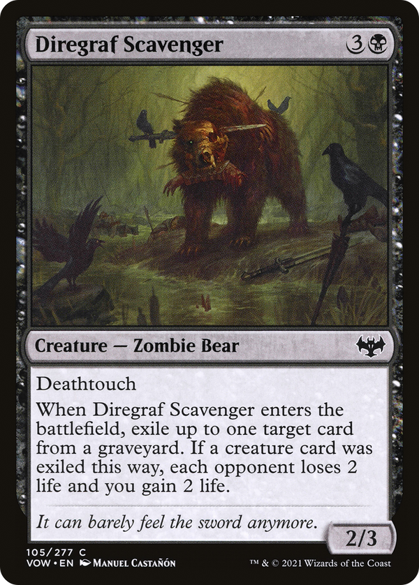 Diregraf Scavenger (VOW-105) - Innistrad: Crimson Vow
