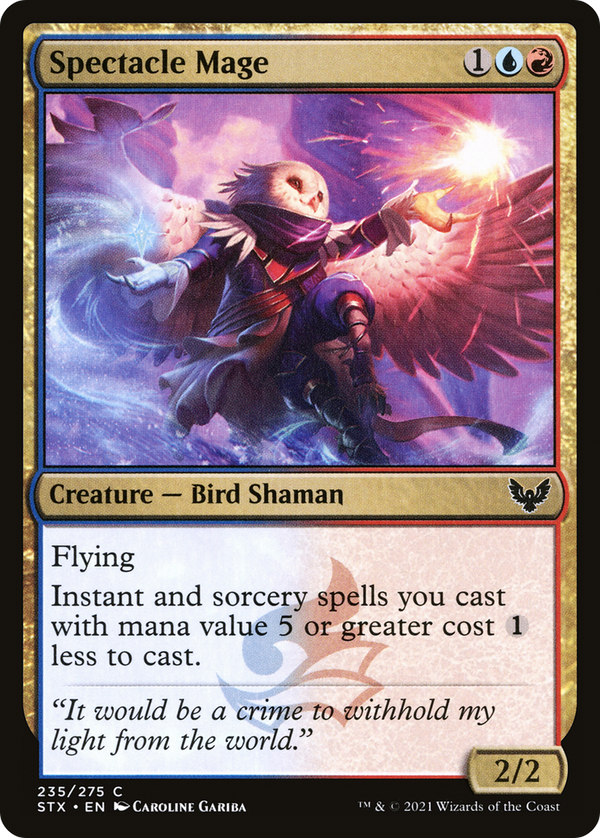 Spectacle Mage (STX-235) - Strixhaven: School of Mages