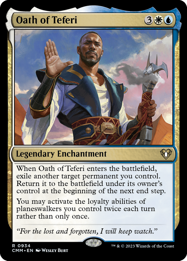 Oath of Teferi (CMM-934) - Commander Masters