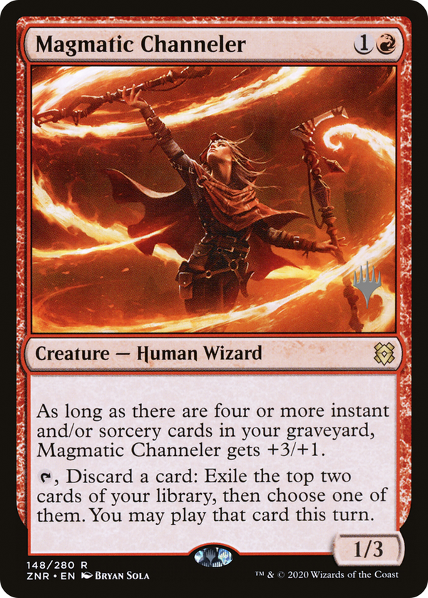 Magmatic Channeler (PPZNR-148) - Zendikar Rising Promos