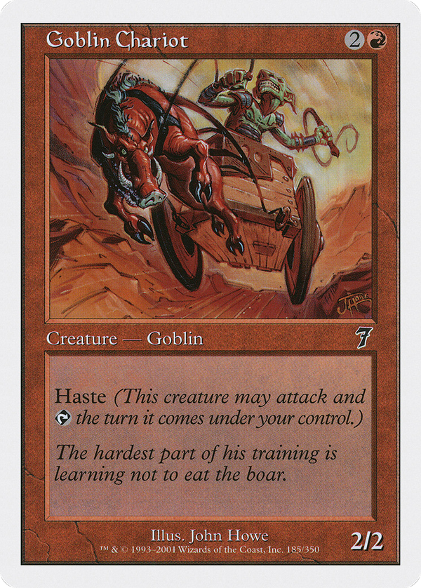 Goblin Chariot (7ED-185) - 7th Edition