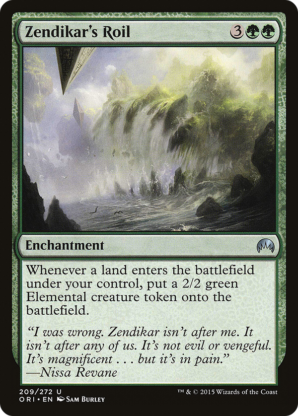 Zendikar's Roil (ORI-209) - Magic Origins Foil